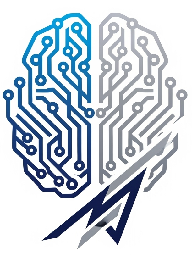 Applied AI circuit-brain logo