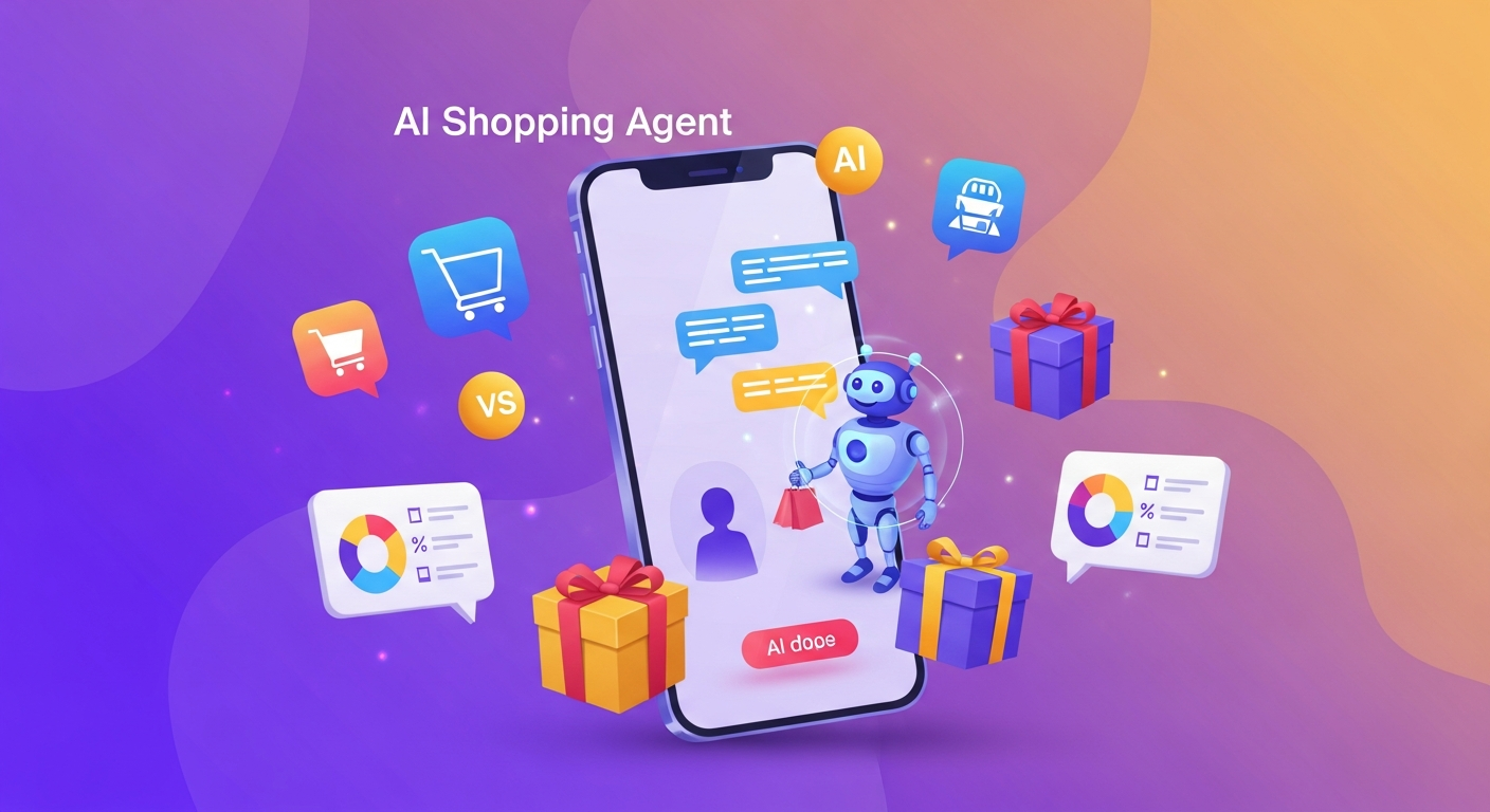 AI-powered shopping assistant helping consumers find and compare products